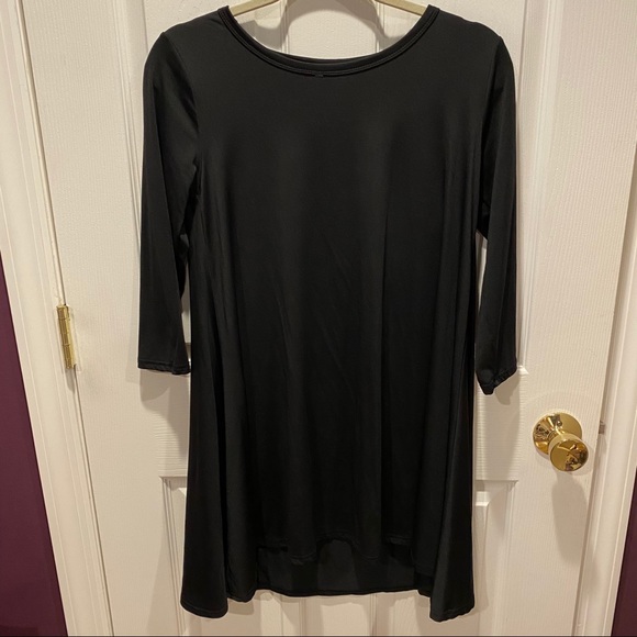 Black Long Sleeve Dress - Picture 5 of 6
